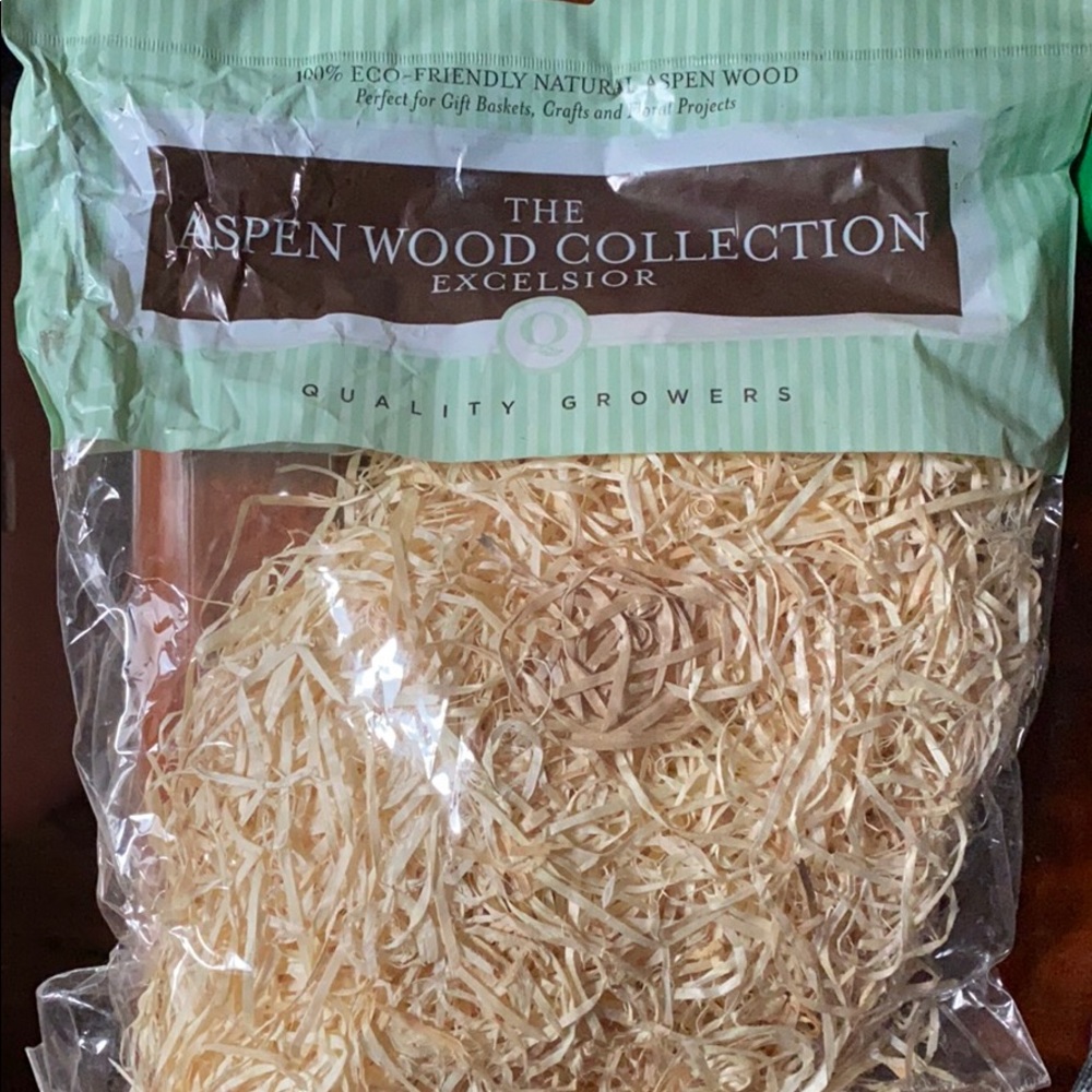 NEW Aspen wood straw, set of 4 packs